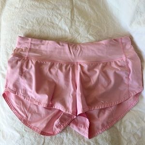 lululemon athletica Pink Athletic Shorts